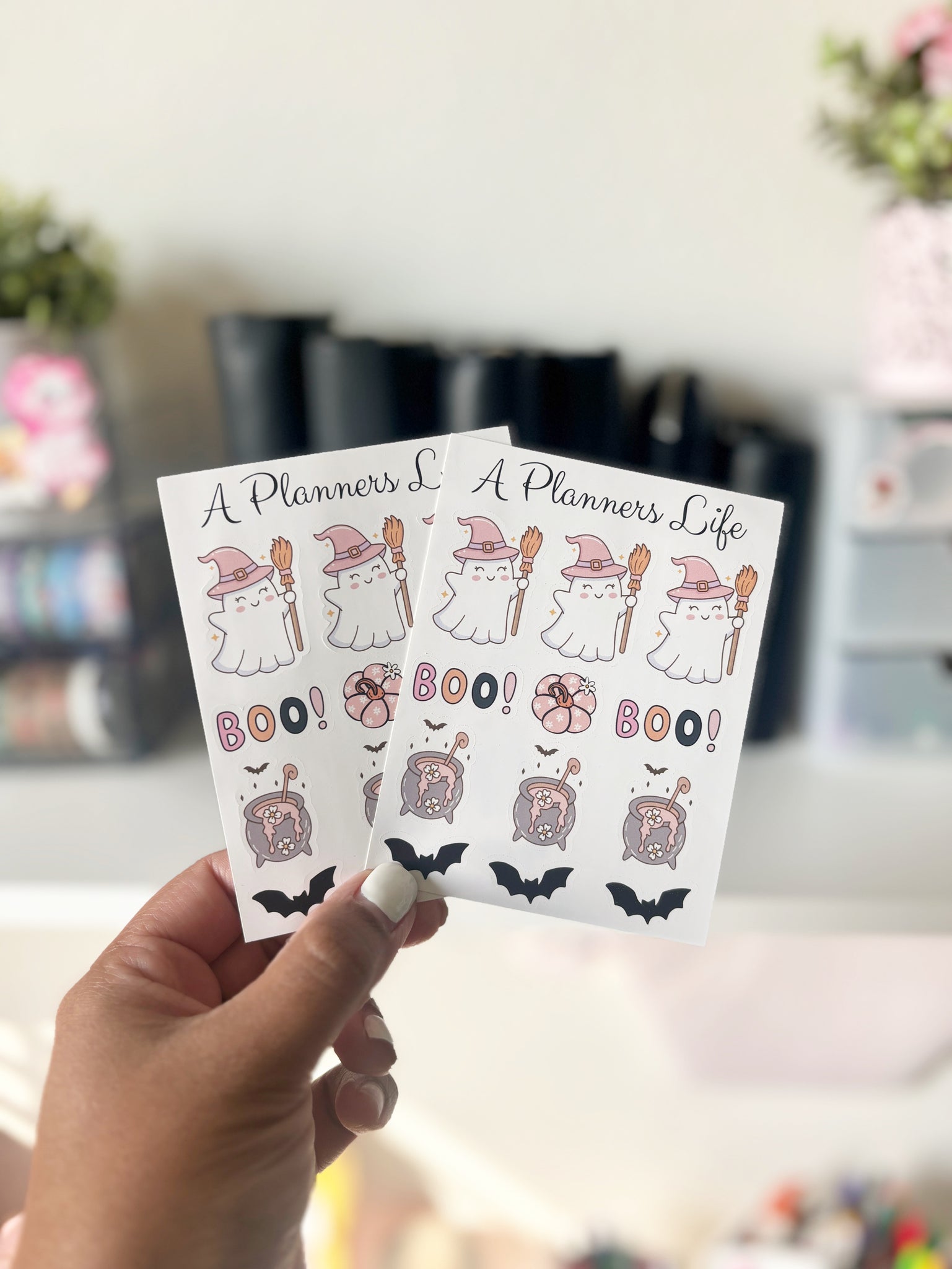 Spooky Boo-Cute Ghost Sticker Sheet