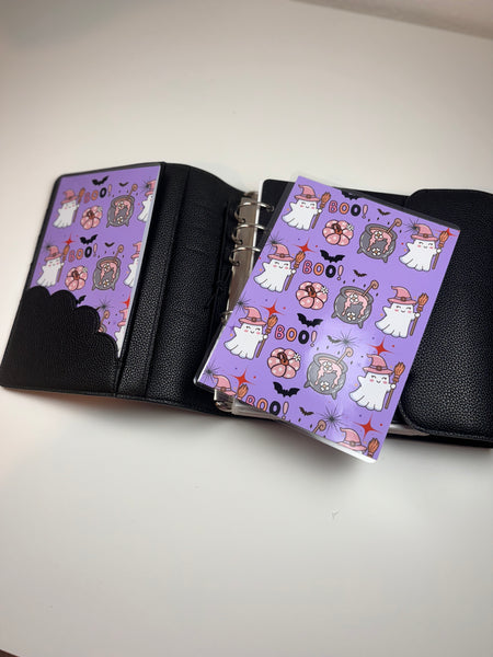 Hey Boo Spooky Cute Ghost Pocket Folders – Halloween Stationery Organize