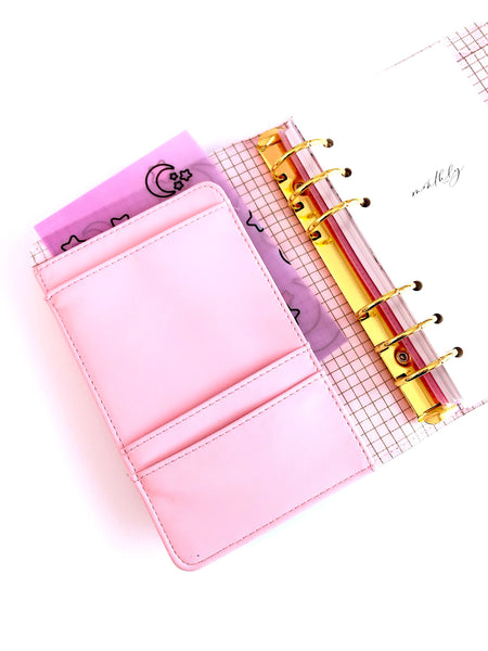 Moon and Stars Laminated Vellum Sticker Pouch for Planners — product photo 3