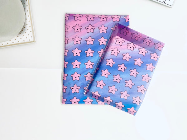 Star Laminated Vellum Sticker Storage Pocket for Planners — product photo 1