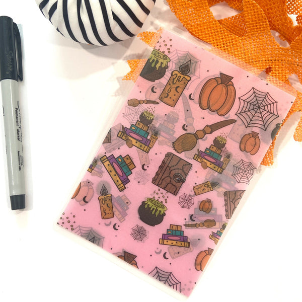 Hocus Pocus Laminated Vellum Sticker Pouch for Halloween Planners — product photo 2