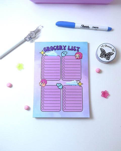 Grocery List Notepad with 45 Sheets for Meal Planning — product photo 2