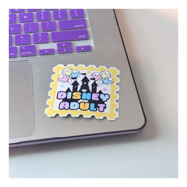 Disney Adult Theme Park Castle Die Cut Sticker for Planners — product photo 4