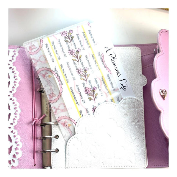 Coquette Goose Laminated Vellum Sticker Pouch for Planners — product photo 4