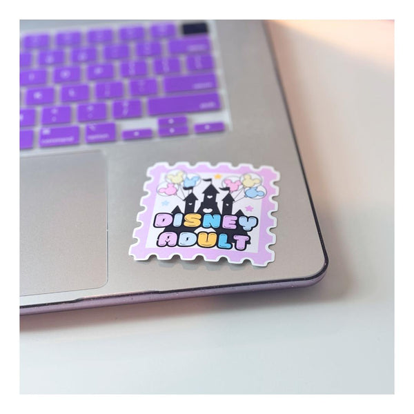 Disney Adult Theme Park Castle Die Cut Sticker for Planners — product photo 2