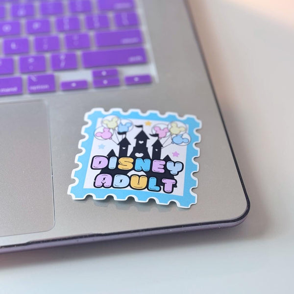 Disney Adult Theme Park Castle Die Cut Sticker for Planners — product photo 3